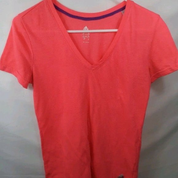 Women’s Adidas V-Neck T-Shirt Loose Lightweight SP - Picture 1 of 8